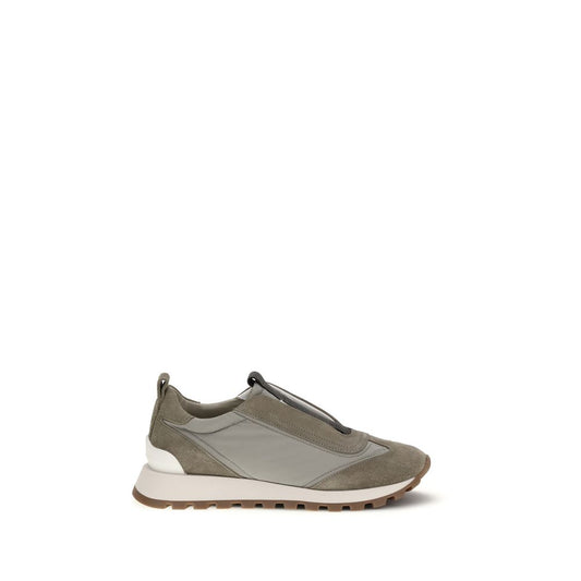 Brunello Cucinelli Bicolor Polyester Sneakers 1728,72470364320,Bicolor,Brunello Cucinelli,EU36/US6,EU37/US7,EU40/US10,EU41/US11,New with tags,Shoes,Sneakers - Shoes,Women