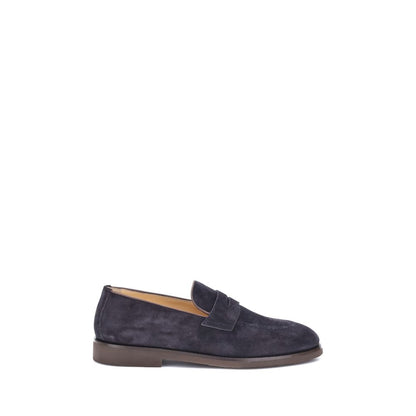 Brunello Cucinelli Blue Rubber Slip-On Loafers Brunello Cucinelli
