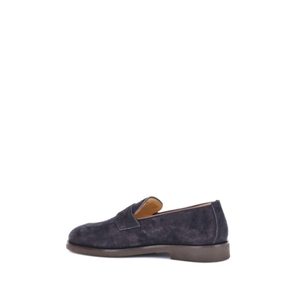 Brunello Cucinelli Blue Rubber Slip-On Loafers Brunello Cucinelli