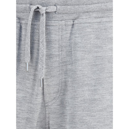 Brunello Cucinelli Gray Cashmere Casual Pants