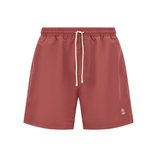 Brunello Cucinelli Multicolor Polyester Swim Shorts