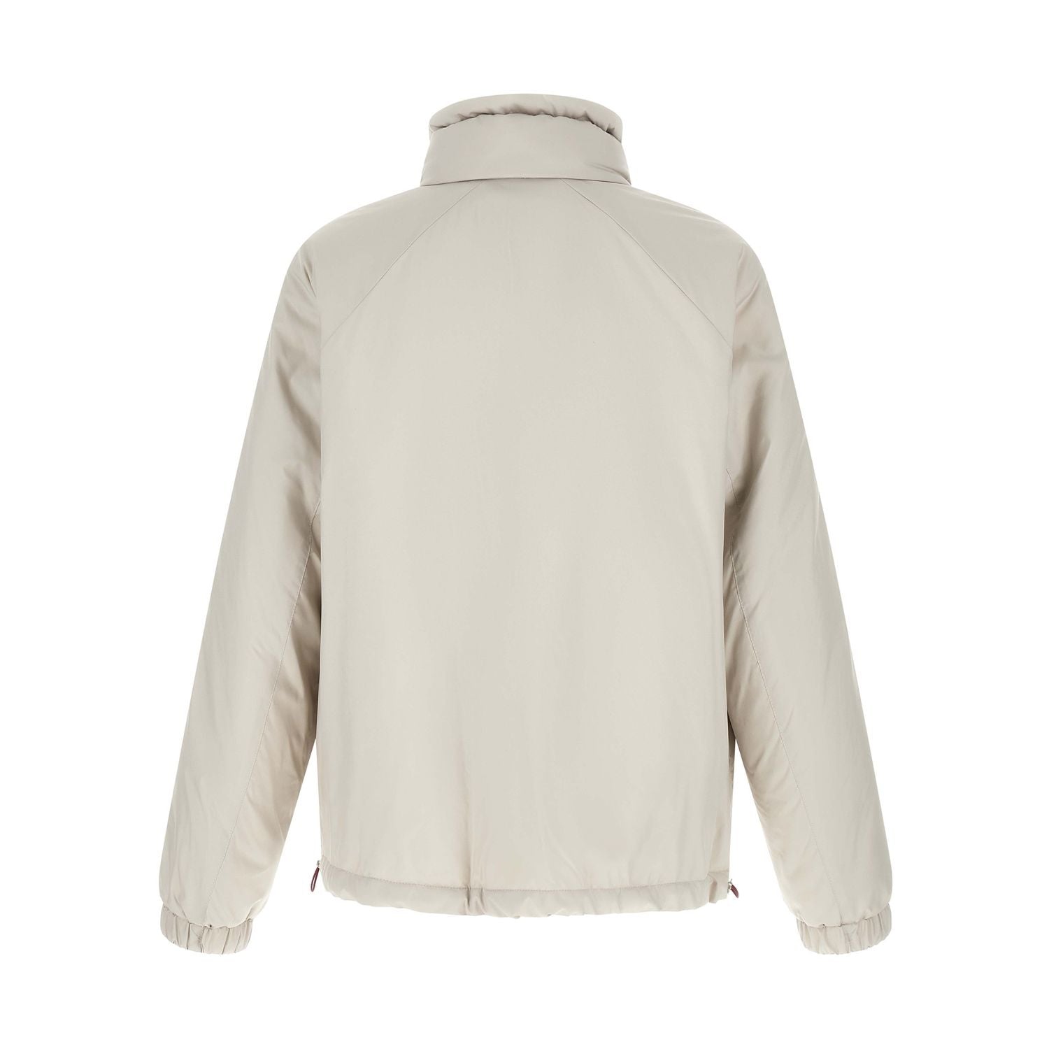 Brunello Cucinelli White Polyester Shell Jacket