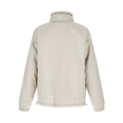 Brunello Cucinelli White Polyester Shell Jacket
