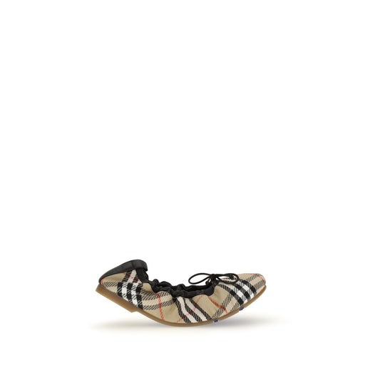 Burberry Multicolor Polyester Ballet Flats 1728,72470364320,Ballet Flats - Flats - Shoes,Burberry,EU36/US6,EU37/US7,EU39/US9,EU40/US10,EU41/US11,Flats - Shoes,Multicolor,New with tags,Shoes,Women