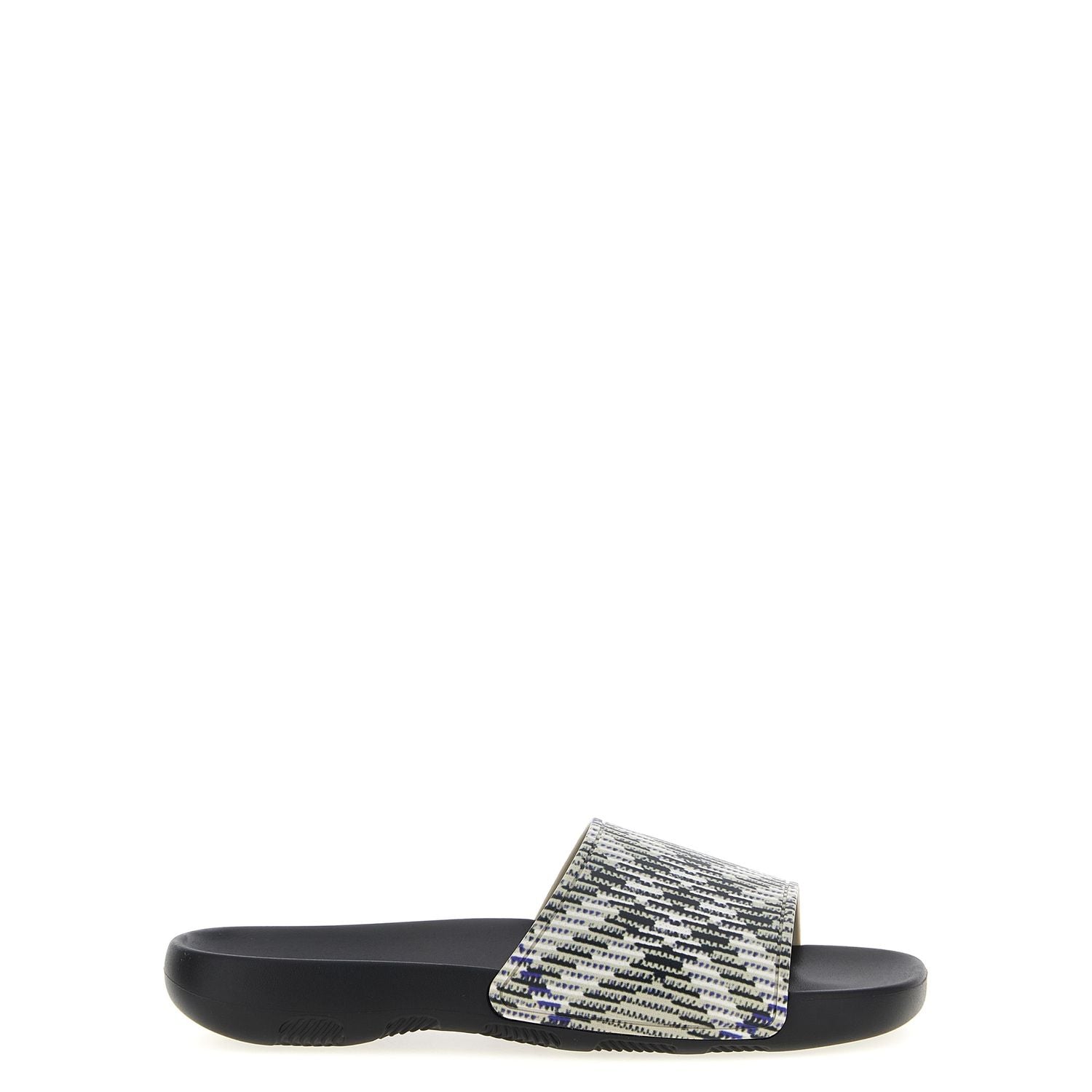 Burberry Multicolor Polyurethane Slides