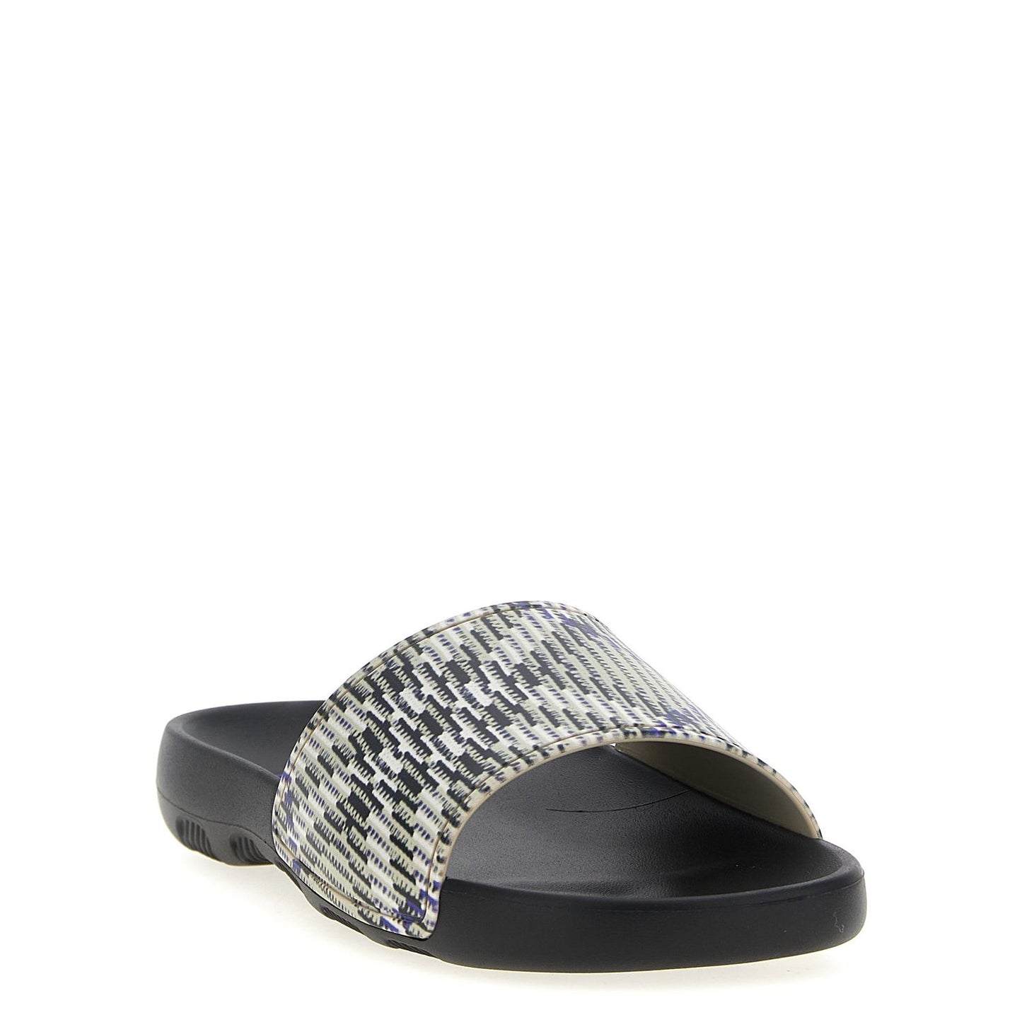 Burberry Multicolor Polyurethane Slides