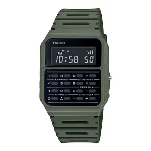 CASIO VINTAGE Mod. CALCULATOR EDGY COLLECTION - GREEN-0