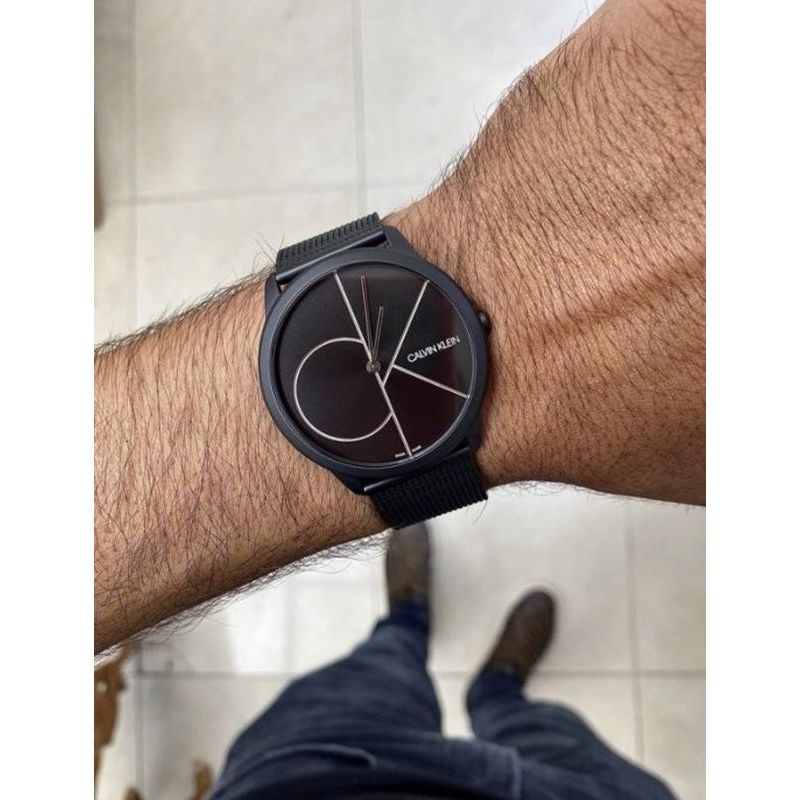 CALVIN KLEIN Mod. MINIMAL Gent,READY STOCKED WATCHES,Wristwatch