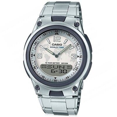 CASIO CLASSIC Mod. WORLD TIME TELEMEMO 3D Category - Watches,Gent Ready stocked Watches,Men,READY STOCKED WATCHES,Wristwatch