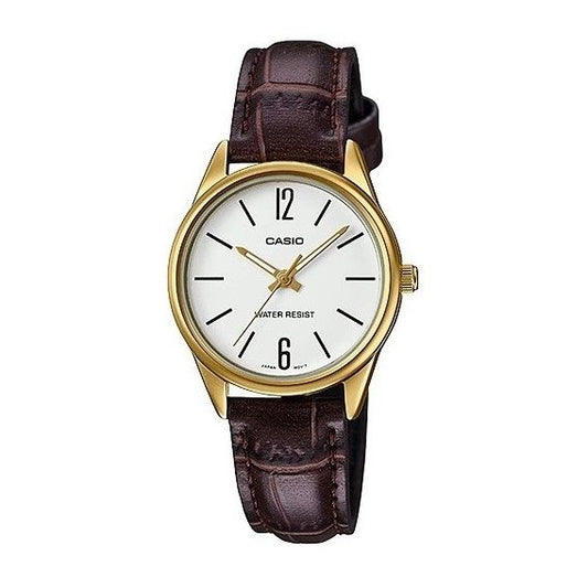 CASIO COLLECTION Mod. 3H LADY LEATHER - WHITE Lady,READY STOCKED WATCHES,Wristwatch