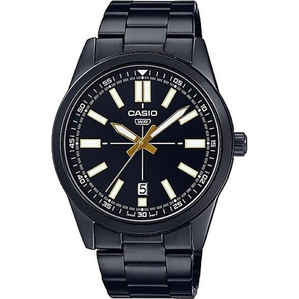 CASIO COLLECTION Mod. CASUAL DATE - FULL BLACK Category - Watches,Gent Ready stocked Watches,Men,READY STOCKED WATCHES,Wristwatch