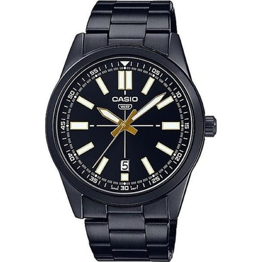 CASIO COLLECTION Mod. CASUAL DATE - FULL BLACK WATCHES