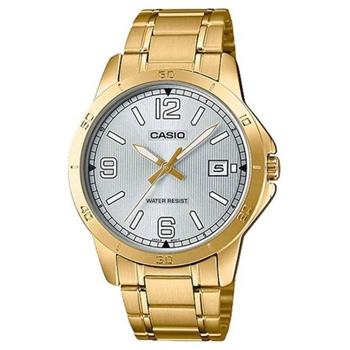 CASIO COLLECTION Mod. CASUAL DATE. GOLD - SILVER WATCHES
