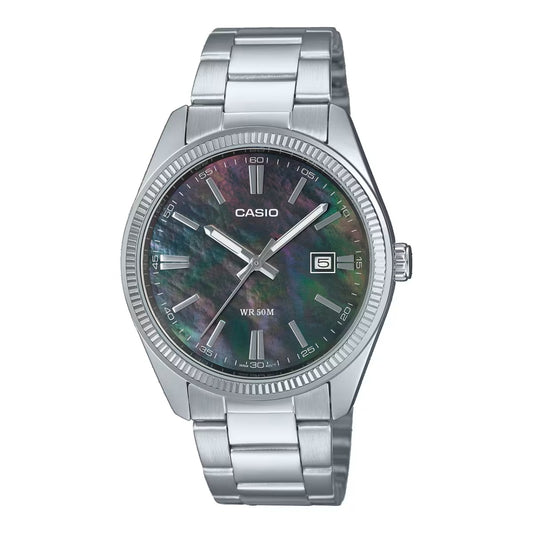 CASIO COLLECTION Mod. DATE - MOTHER OF PEARL - BLACK-0