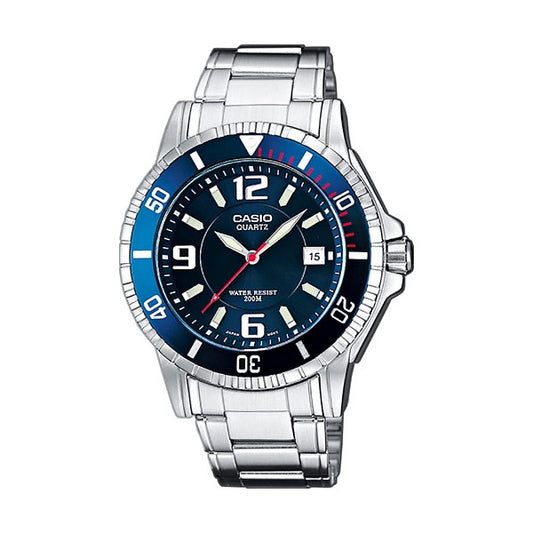 CASIO COLLECTION Mod. DIVER 200m NEOBRITE - BLUE WATCHES
