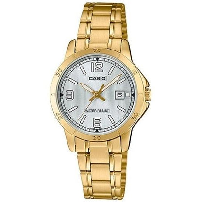CASIO COLLECTION Mod. LADY DATE. GOLD - SILVER WATCHES