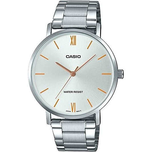 CASIO COLLECTION Mod. MINIMAL. METAL - ARGENTEE WATCHES