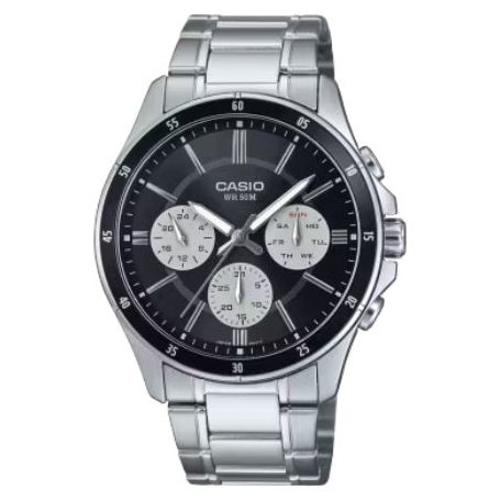 CASIO COLLECTION Mod. MULTIFUNCTION CALENDAR - BLACK & WHITE PANDA Category - Watches,Gent Ready stocked Watches,Men,READY STOCKED WATCHES,Watches - Accessories,Wristwatch