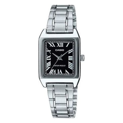 CASIO COLLECTION Mod. TANK. METAL ALLOY - BLACK WATCHES