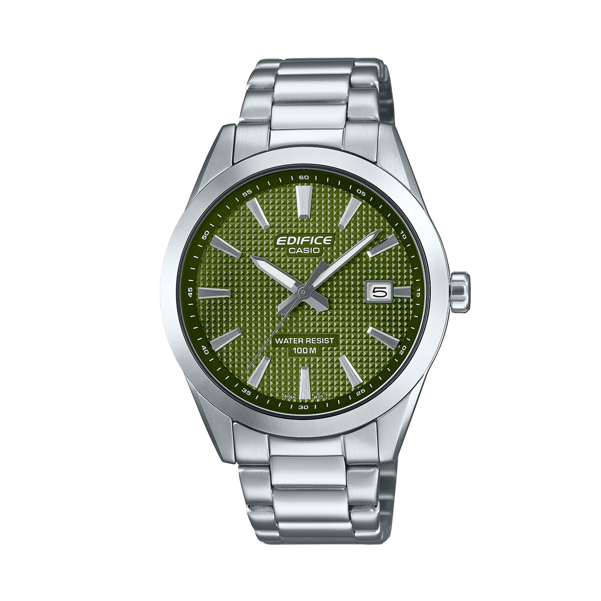 CASIO EDIFICE Mod. CLASSIC DATE - GREEN Gent,READY STOCKED WATCHES,Wristwatch