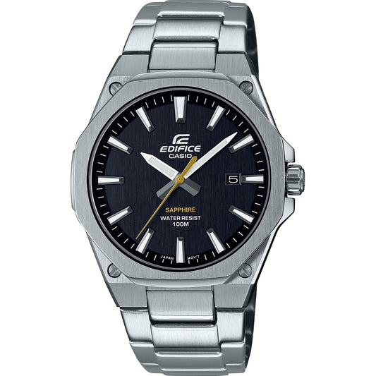 CASIO EDIFICE Mod. CLASSIC SLIM BLACK Gent,READY STOCKED WATCHES,Wristwatch