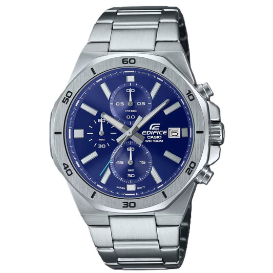 CASIO EDIFICE Mod. OCTAGONAL CHRONOGRAPH - BLUE