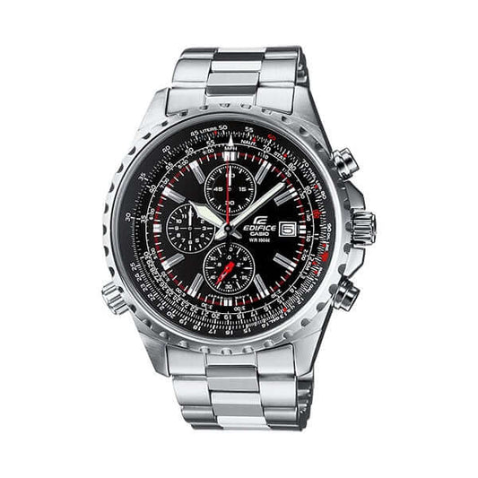 CASIO EDIFICE Mod. SLIDE RULE XL CHRONO - BLACK WATCHES