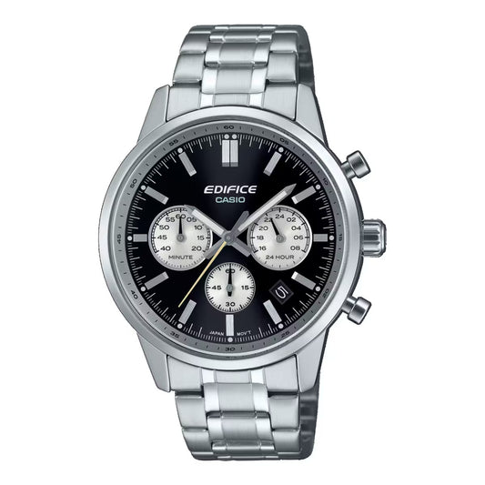 CASIO EDIFICE Mod. STANDARD CHRONOGRAPH - BLACK Gent,READY STOCKED WATCHES,Wristwatch