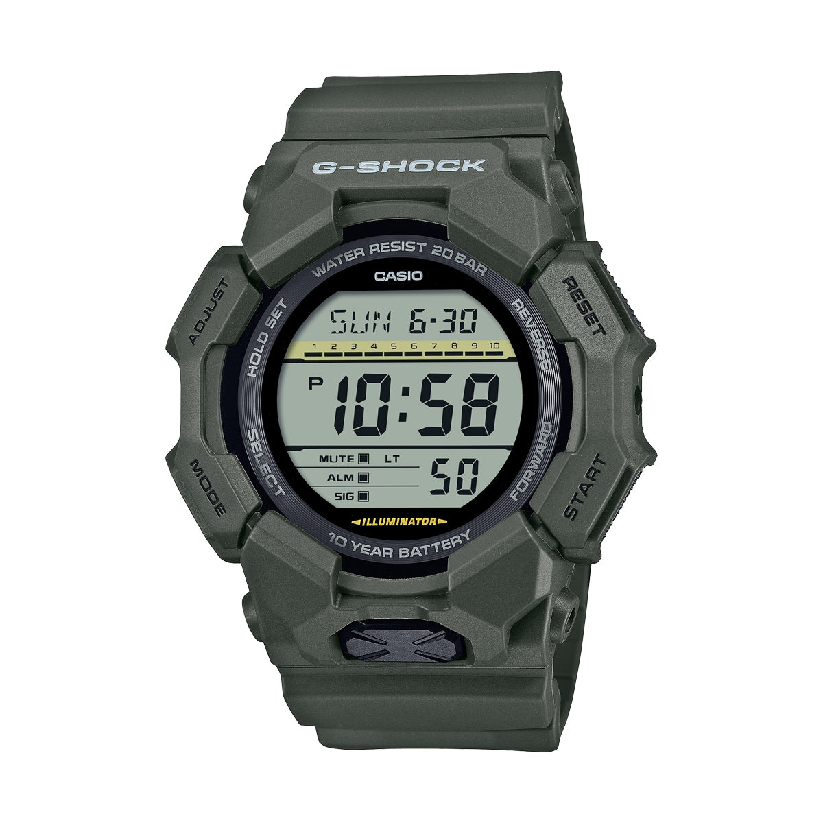 CASIO G-SCHOCK Mod. GRAND DIGIT - GREEN WATCHES