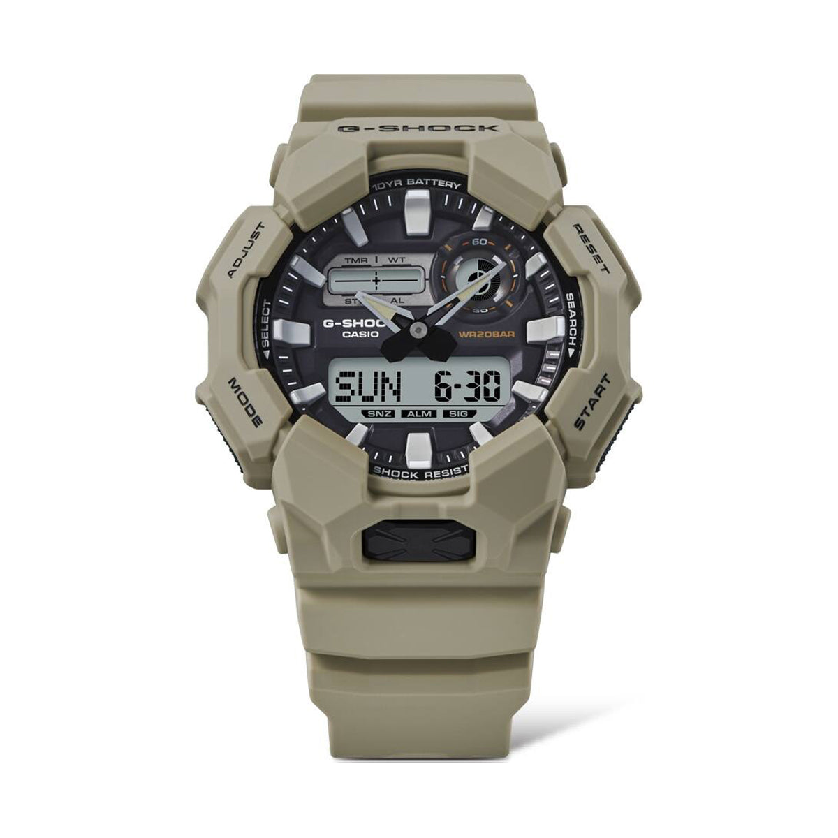 CASIO G-SHOCK Mod. NEW RUGGED BASIC Digital 10-Year Battery WATCHES