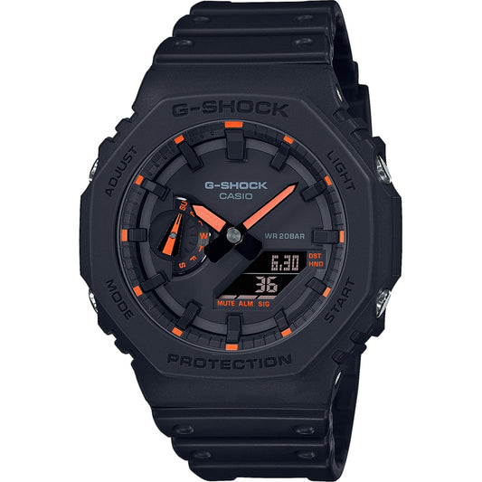 CASIO G-SHOCK Mod. OAK - Neon Orange Indexes Gent,READY STOCKED WATCHES,Wristwatch