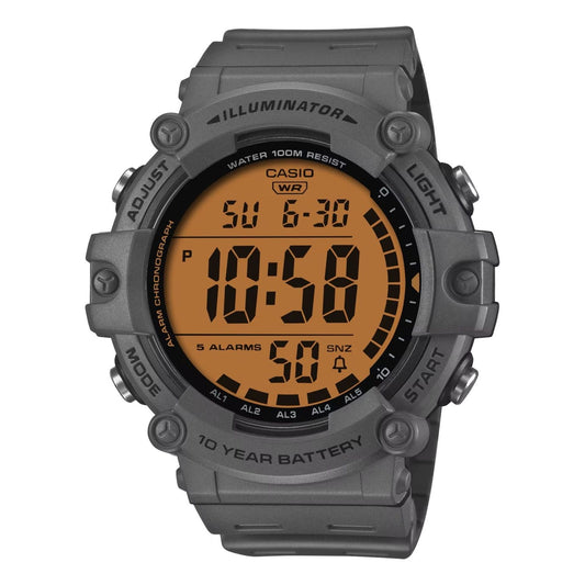 CASIO SPORT Mod. ILLUMINATOR WORLDTIME 10 YEARS BATTERY - COLOR SERIE Gent,READY STOCKED WATCHES,Wristwatch