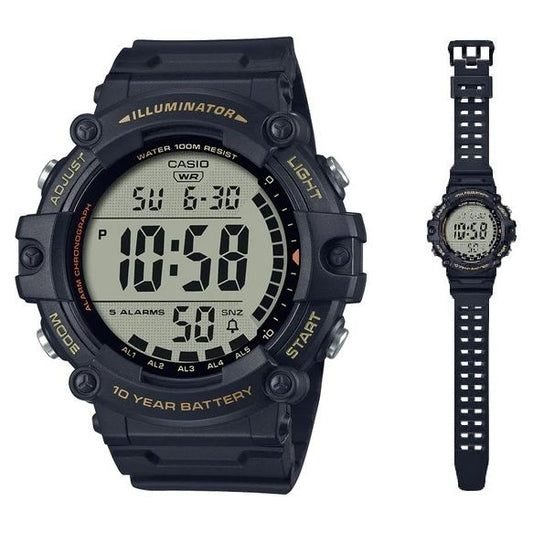 CASIO SPORT Mod. ILLUMINATOR WORLDTIME - XL STRAP Gent,READY STOCKED WATCHES,Wristwatch