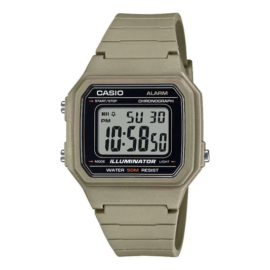 CASIO TIMELESS COLLECTION Mod. SPORT ILLUMINATOR WR 50M. ALARM. CHRONOGRAPH - SAND