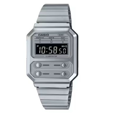 CASIO VINTAGE Mod. EDGY COLLECTION - SILVER