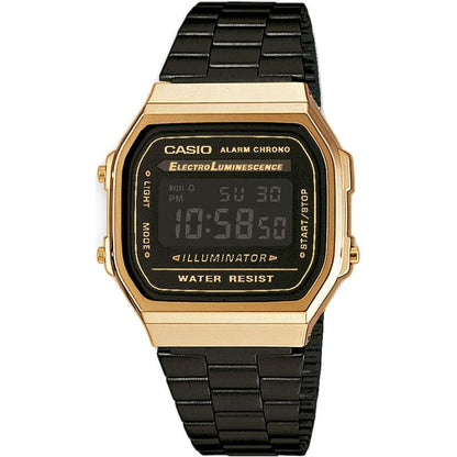 CASIO VINTAGE Mod. ICONIC - GOLD & BLACK WATCHES