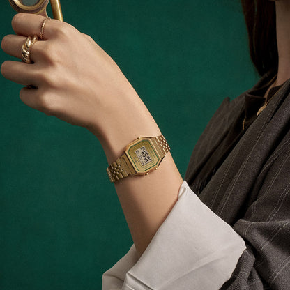 CASIO VINTAGE Mod. ICONIC - GOLD WATCHES