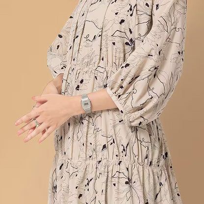 CASIO VINTAGE Mod. ICONIC MINI STEEL - CREAM WATCHES