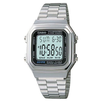 CASIO VINTAGE Mod. ILLUMINATOR 10 YEAR BATTERY DUAL TIME WATCHES