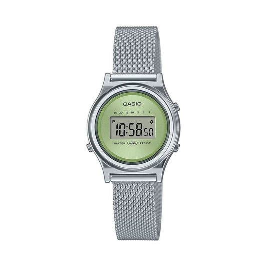 CASIO VINTAGE Mod. MINI COLLECTION SLIM - LEMON GREEN MESH Lady,Lady Ready Stocked Watches,READY STOCKED WATCHES,Watches,Watches - Accessories,Women,Wristwatch