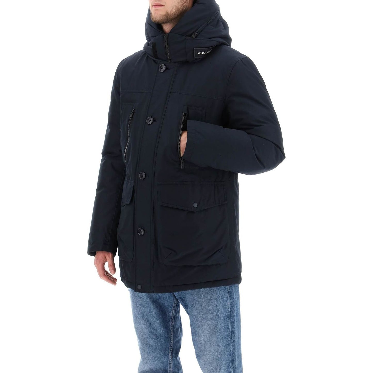 Woolrich 'arctic' parka in ramar fabric Jackets Woolrich