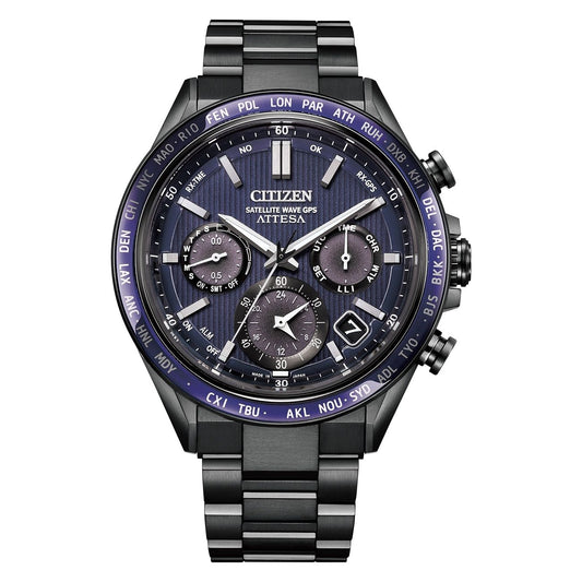 CITIZEN Mod. ATTESA TITANIUM ECO DRIVE SATELLITE WAVE GPS Special Pack Gent,READY STOCKED WATCHES,Wristwatch