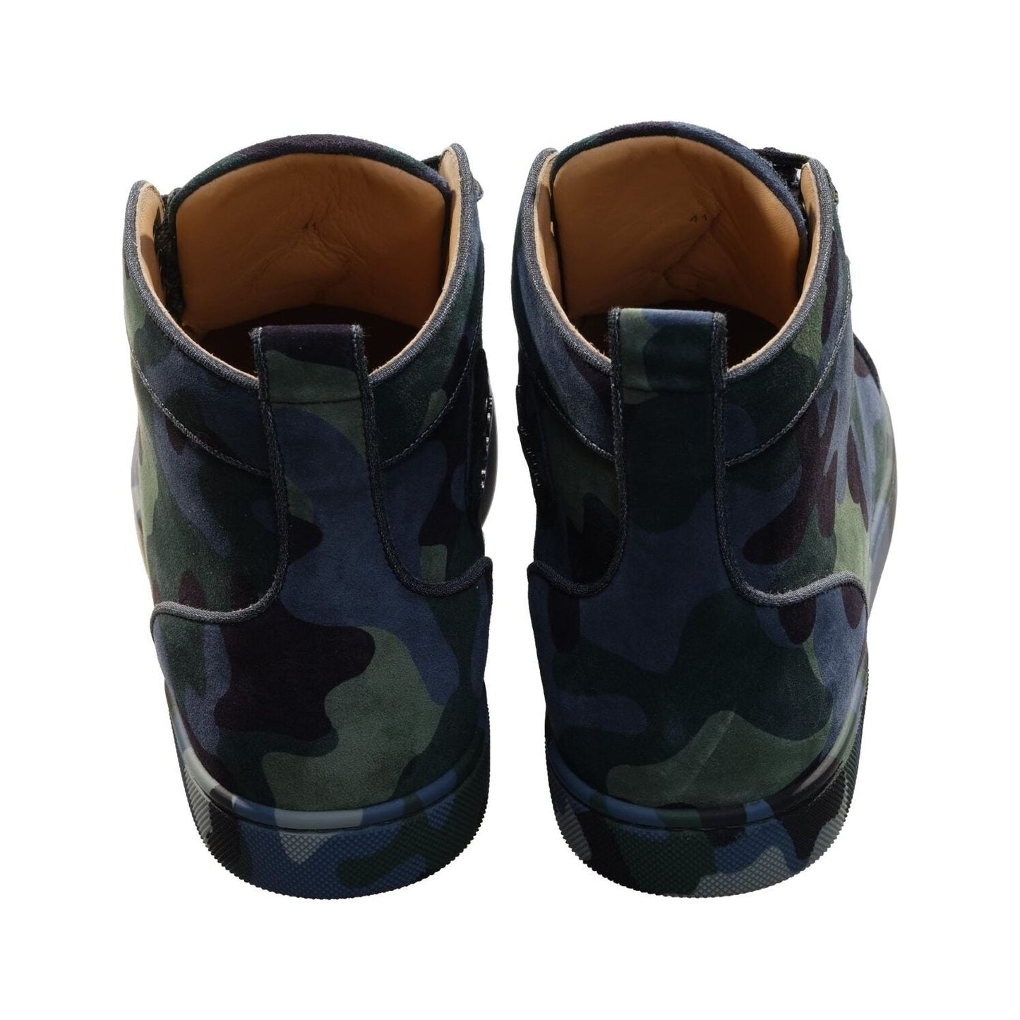 Louis Orlato Flat Camouflage High Top Sneakers