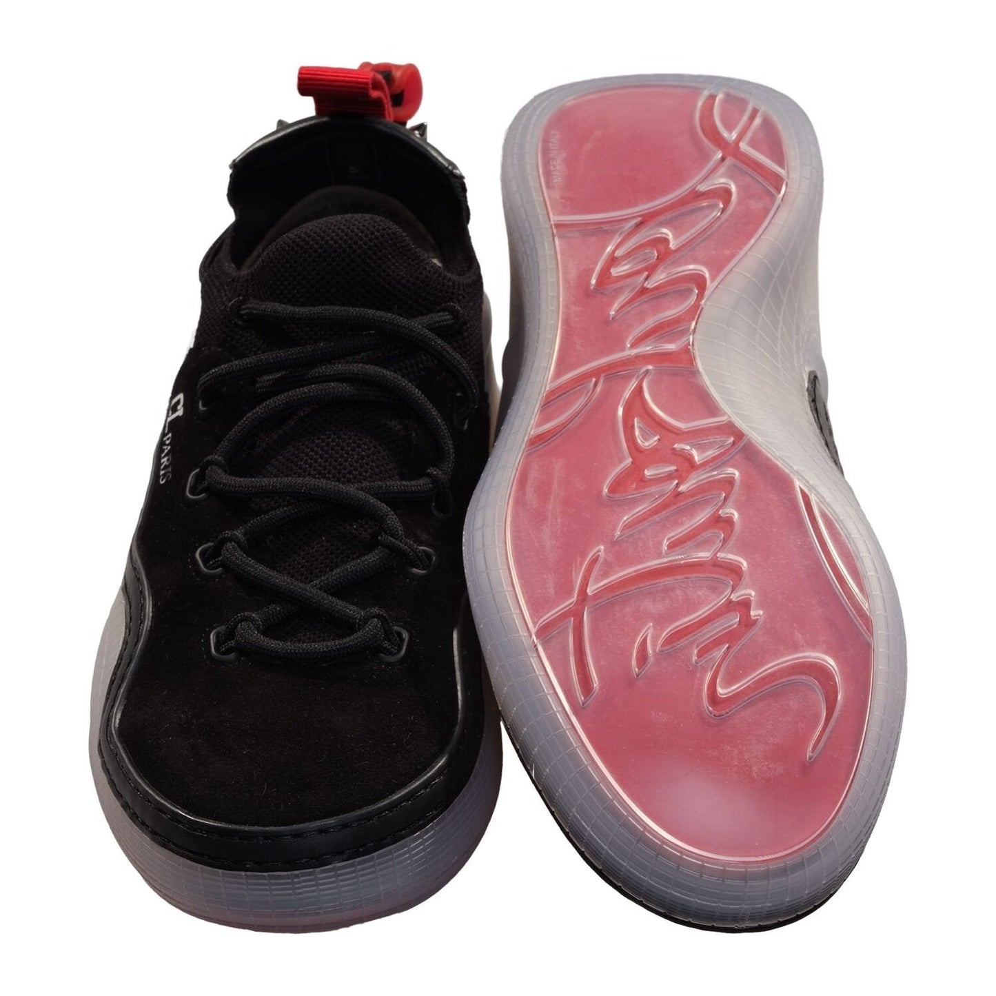 Arpoador Flat Black Suede Sneakers