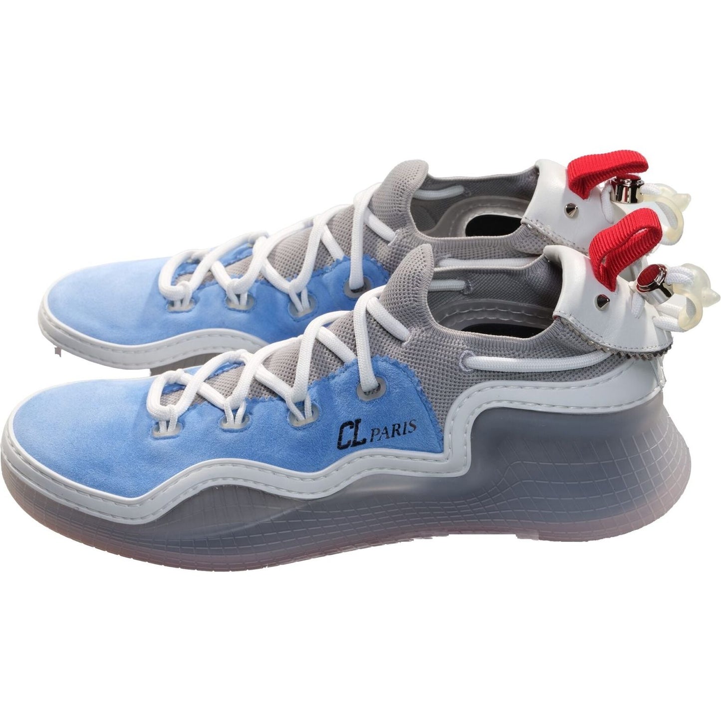 Arpoador Flat Light Blue Suede Sneakers