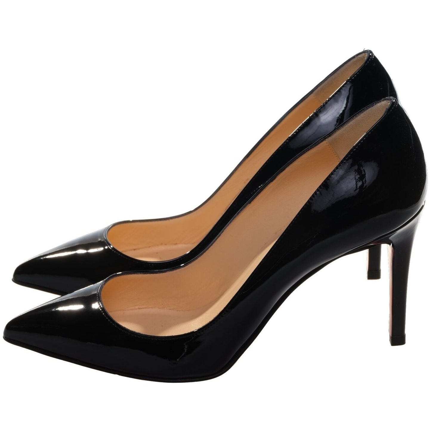 Christian Louboutin Pigalle 85 Black Leather High Heel Pumps pigalle-85-black-leather-high-heel-pumps