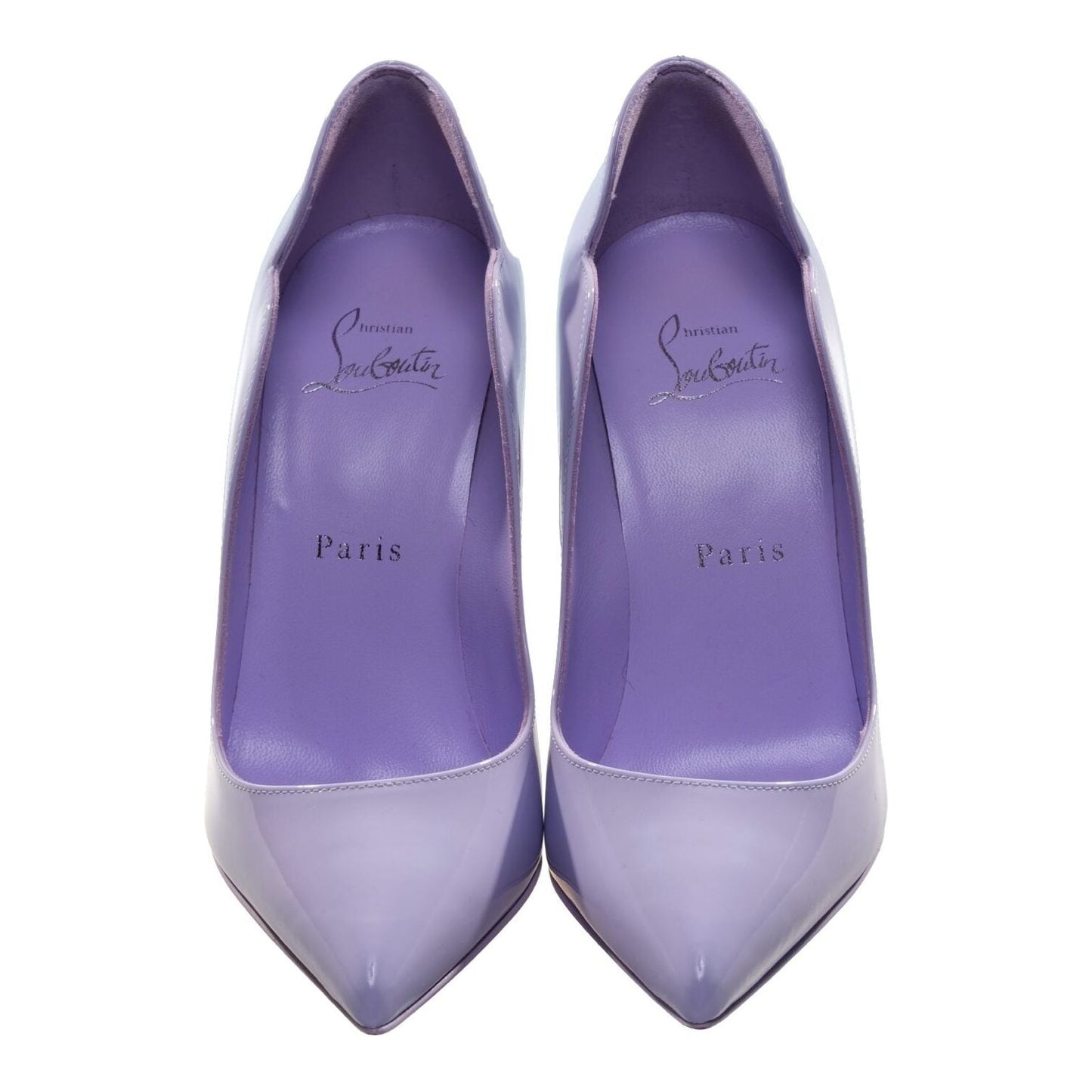 Hot Chick 100 Lilac Patent Leather High Heel Pump