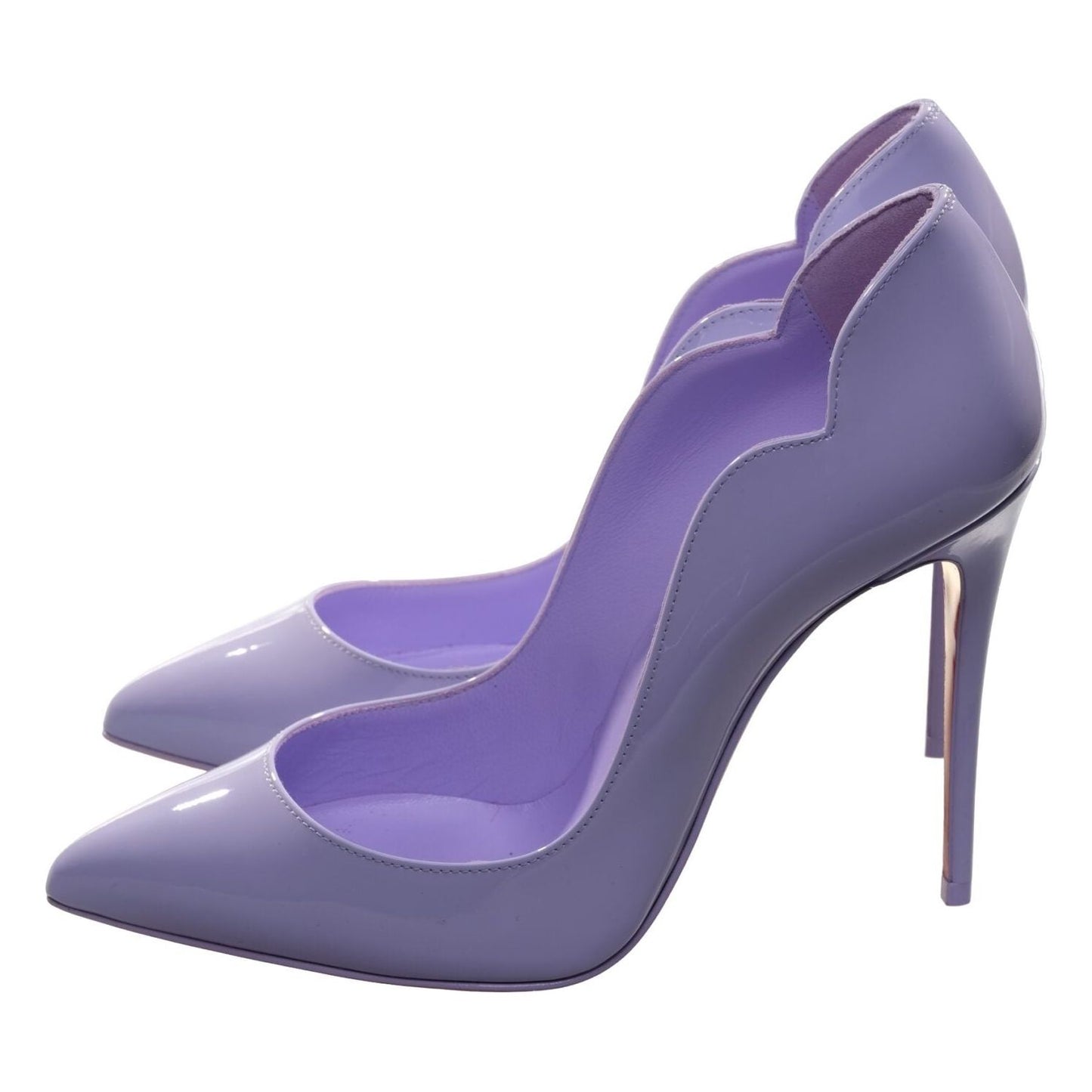 Hot Chick 100 Lilac Patent Leather High Heel Pump
