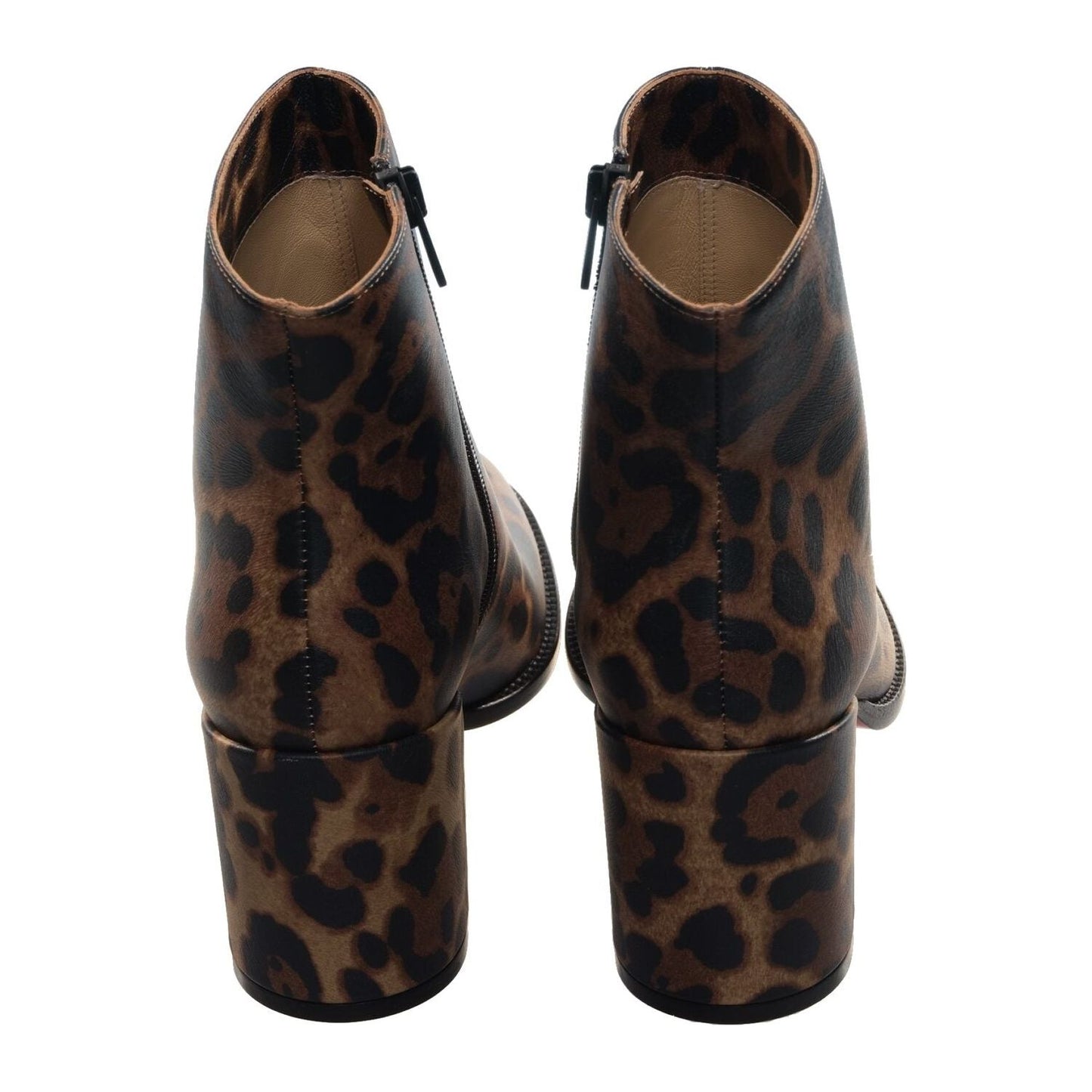 Adoxa 70 Brown Leopard Print High Heel Boot