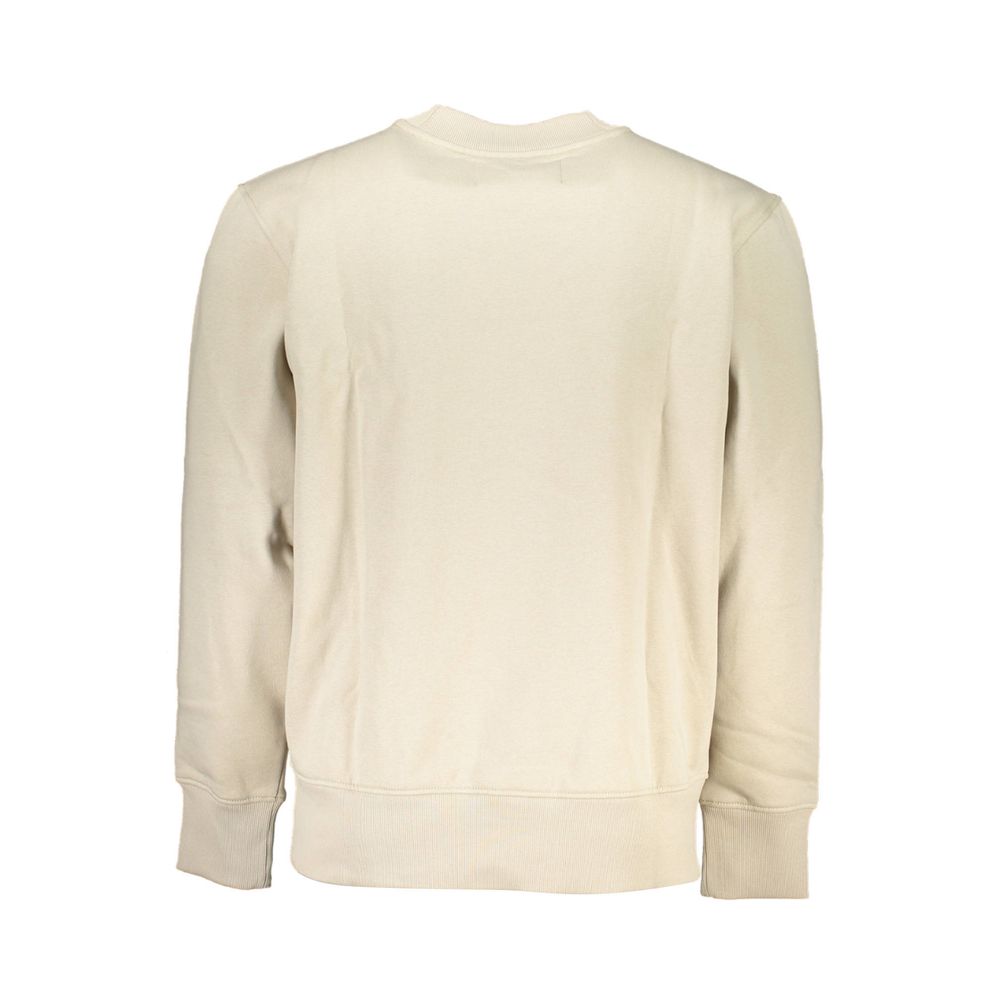 Calvin Klein Beige Cotton Sweatshirt Calvin Klein